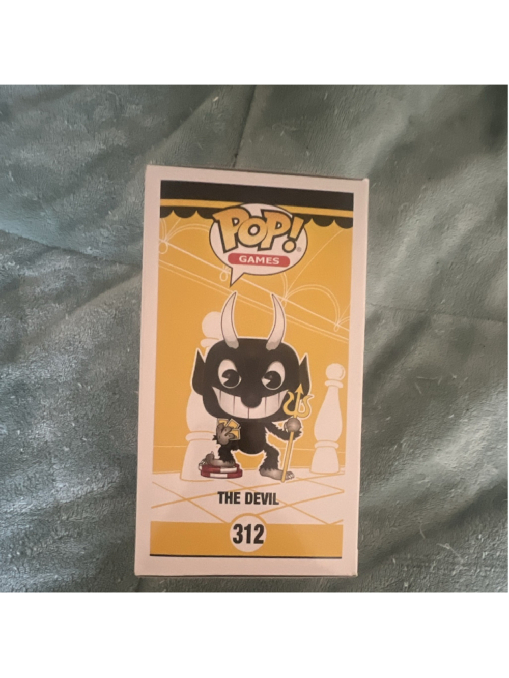Funko Pop! Games Cuphead The Devil #312 Vinyl Figure (Unopened) VAULTED - Picture 4 of 5